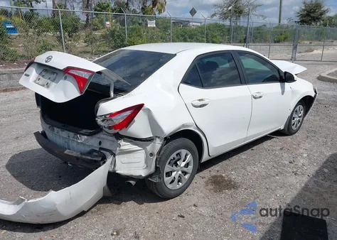 2014 Toyota Corolla L из США, поврежденный, VIN 2T1BURHE8EC189771